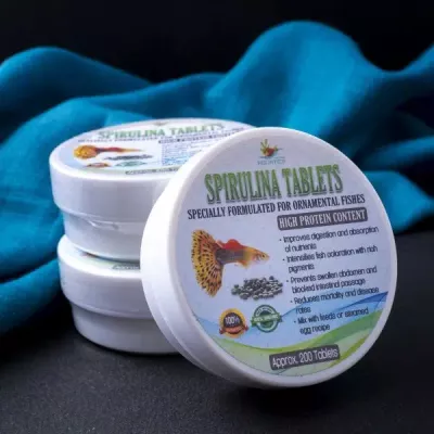SPIRULINA TABLETS FISH COLOR ENHANCER