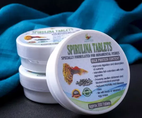 SPIRULINA TABLETS FISH COLOR ENHANCER